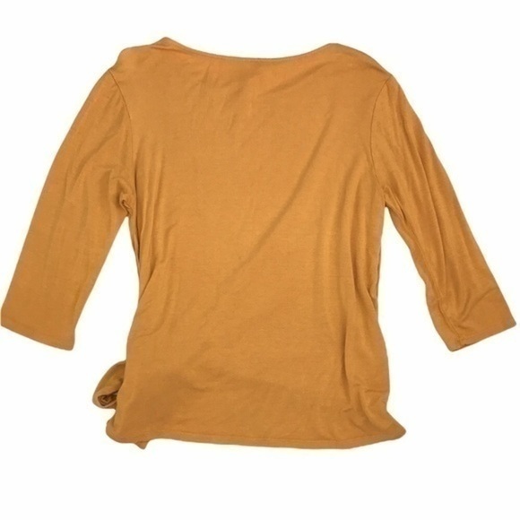 Gold Wrap Top - Picture 6 of 6